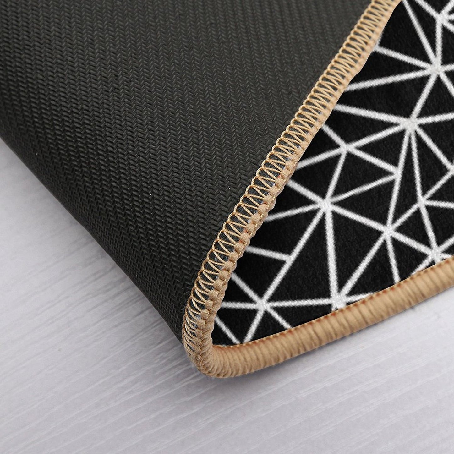 Shattered Black  Eco-Friendly Bath Mat