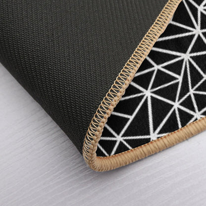 Shattered Black  Eco-Friendly Bath Mat