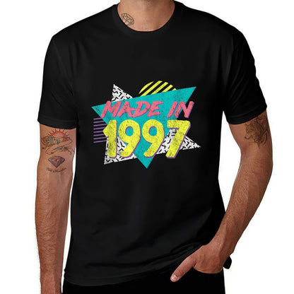 Made In 1997 Retro Vintage 28th Birthday  Durable T-Shirt