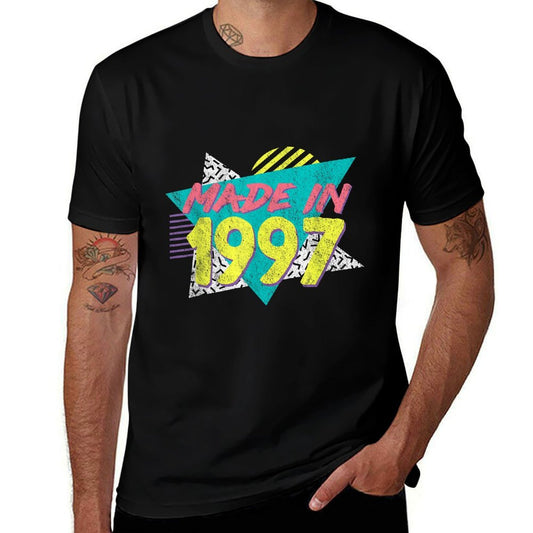 Made In 1997 Retro Vintage 28th Birthday  Durable T-Shirt