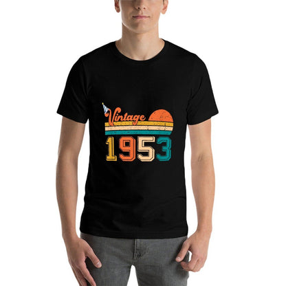 70th Birthdays Vintage 1953 Original Parts  Vintage-inspired T-Shirt