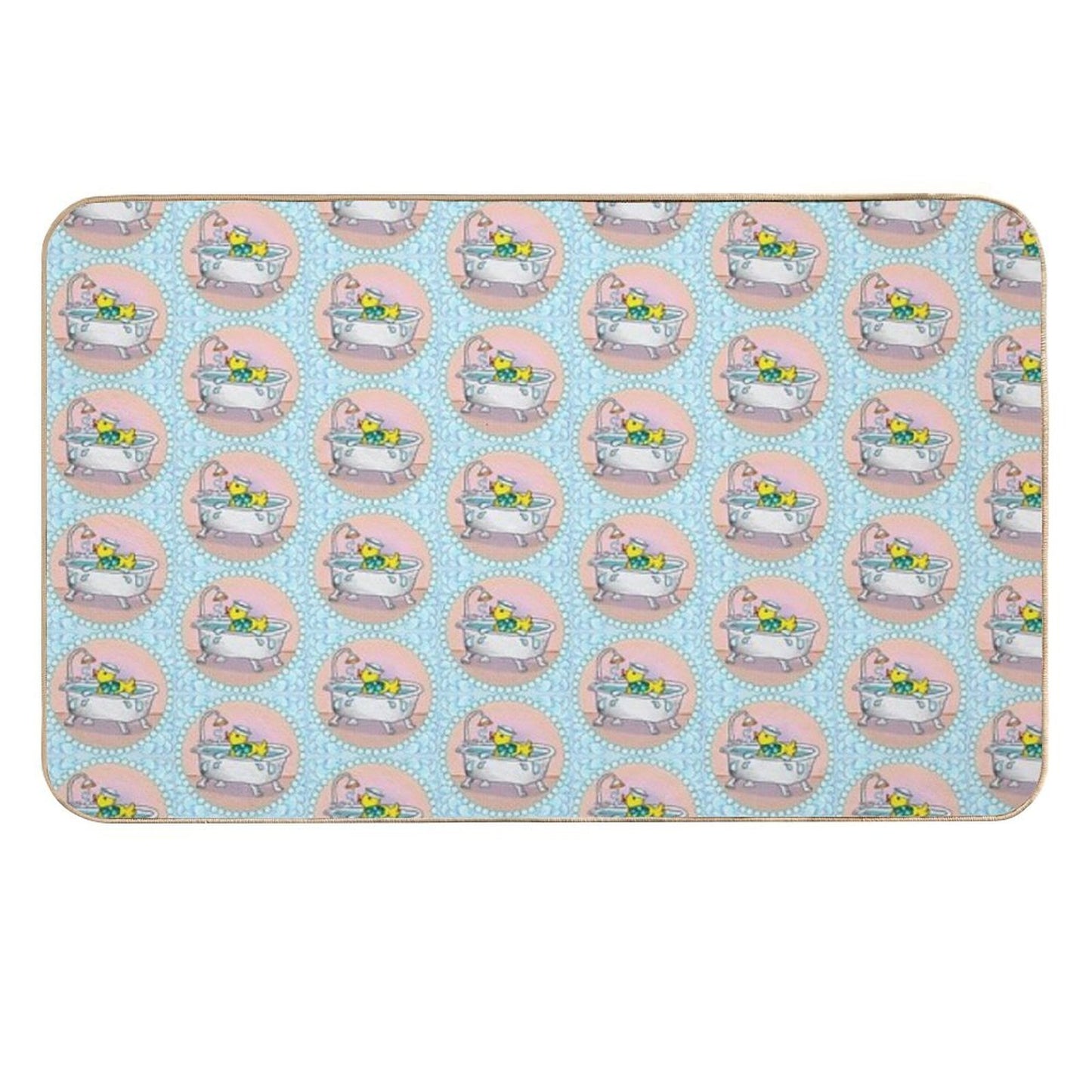 Rubber Duck Bath  Anti-Trip Bath Mat