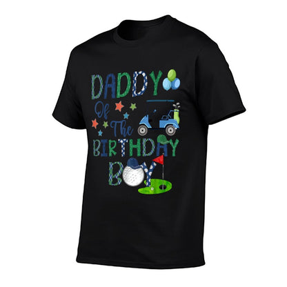 Daddy Of The Birthday Boy Hole In One Golf Lover  Eco-friendly Material T-Shirt
