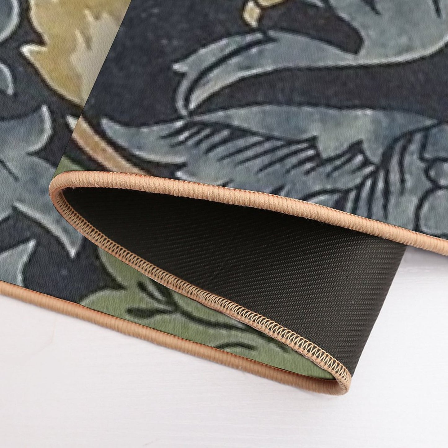William Morris Strawberry Thief.01  Odorless Bath Mat