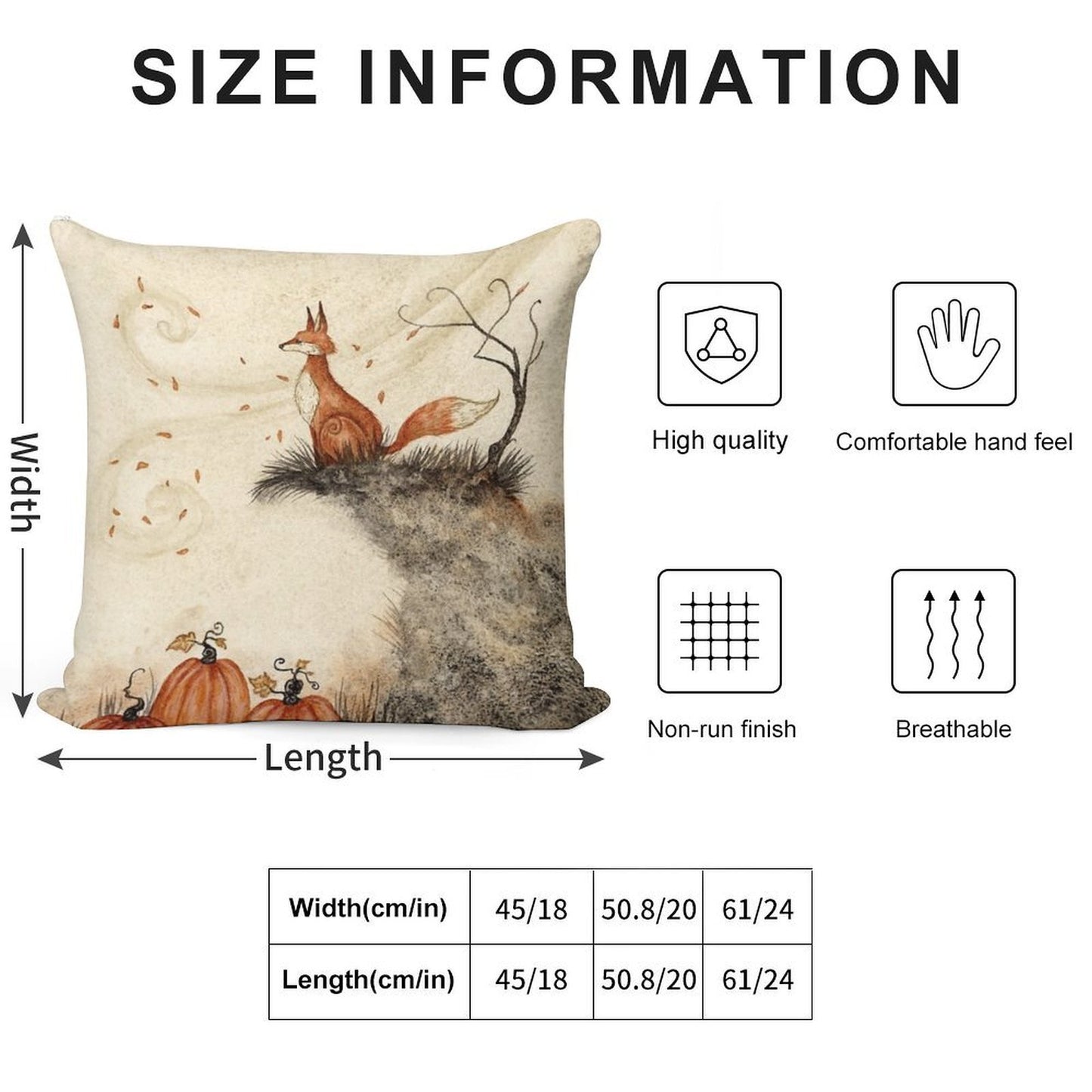 Guarding The Pumpkin Patch Soft Home Decor Throw Pillow