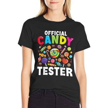 Official Candy Tester Lollipop Sweets Halloween Funny  Quick-drying T-Shirt
