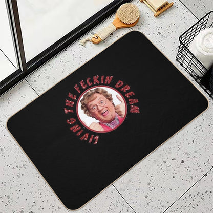 Lover Gifts Mrs Browns Boys Sarcastic Vintage British  Pet-Safe Bath Mat