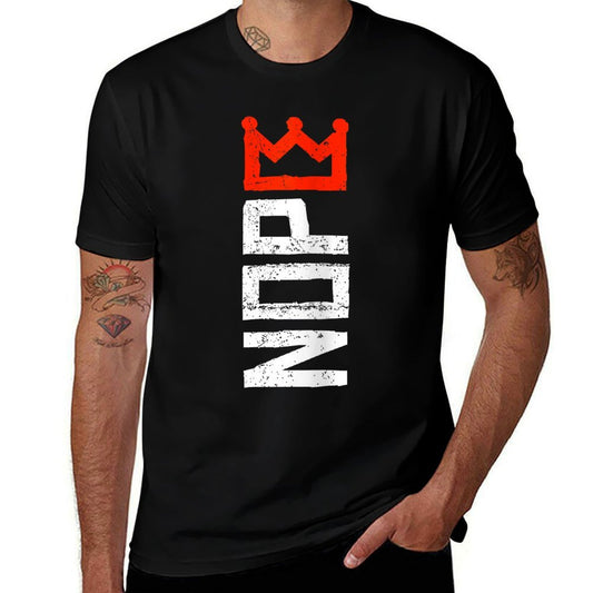Womens No Kings Protest Sign Vertical  Tagless Design T-Shirt