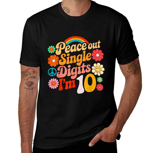 10th Birthday Girl I'm Double Digits 10 Year Old Birthday  Odor-resistant T-Shirt