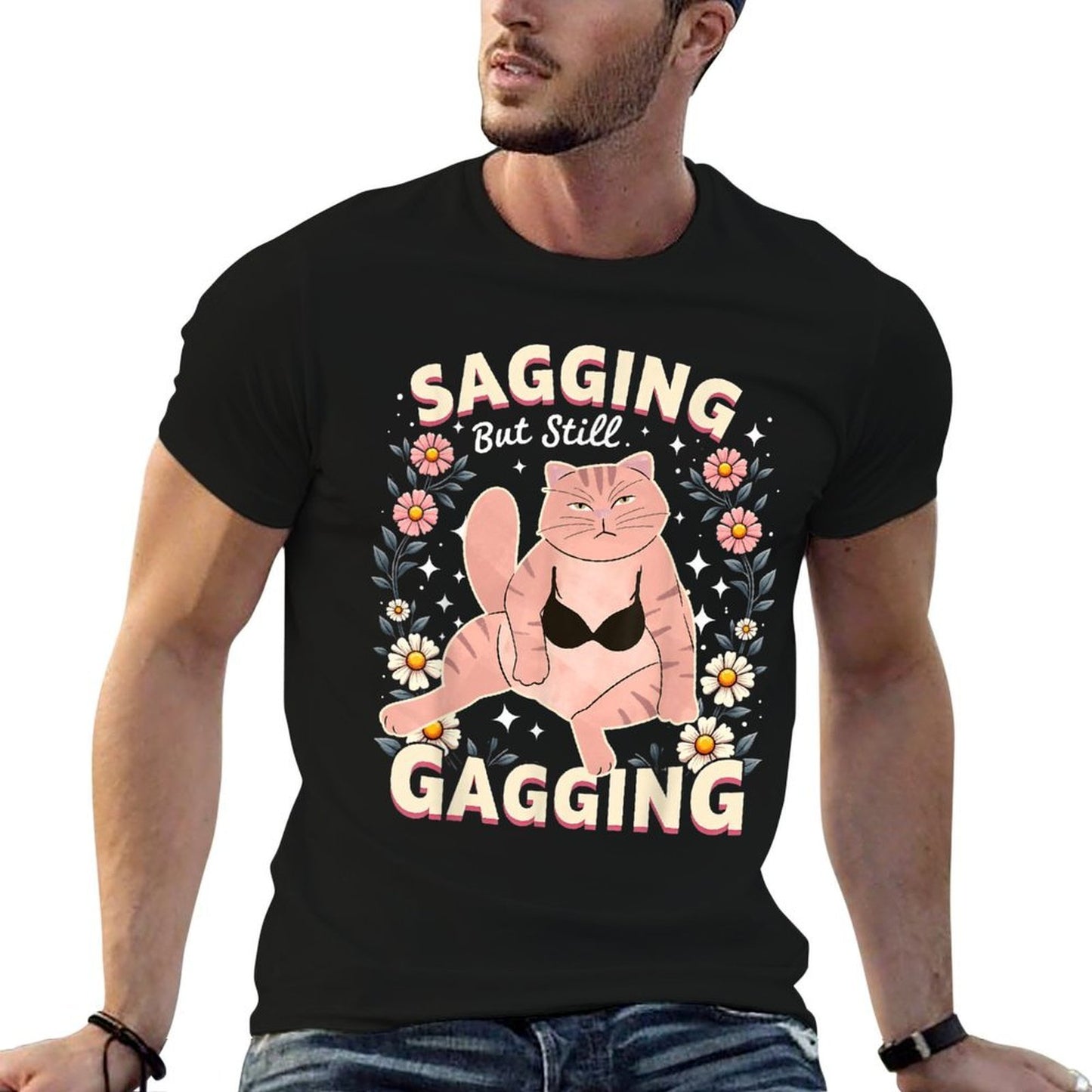 Sagging But Still Gagging Raunchy Dirty Gags for Women  Moisture-wicking T-Shirt