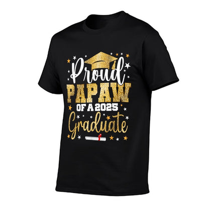 Proud Papaw of A 2025 Graduate Class Senior Graduation  Lightweight T-Shirt