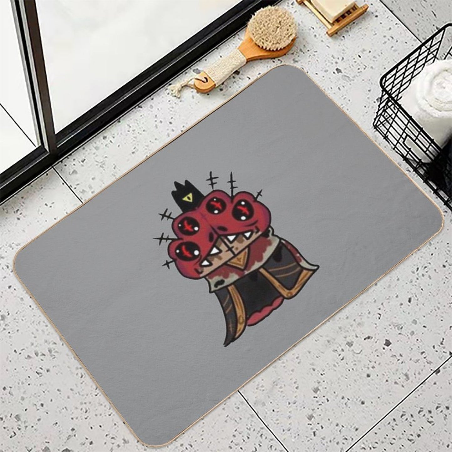 Cult of The Lamb  Non-Slip Bath Mat