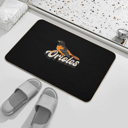 Orioles Lovers Fan Animal Wildlife Team Supporter  Dirt-Trapping Bath Mat