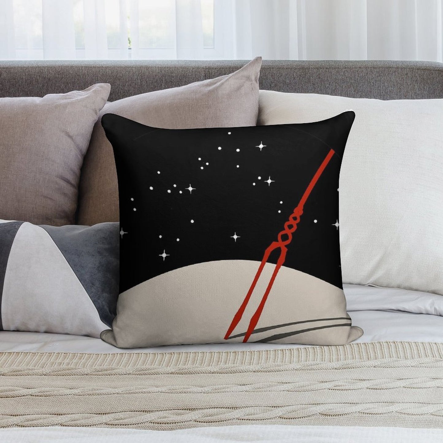 Lance of Longinus - No Logo Soft Anti-Pilling Throw Pillow