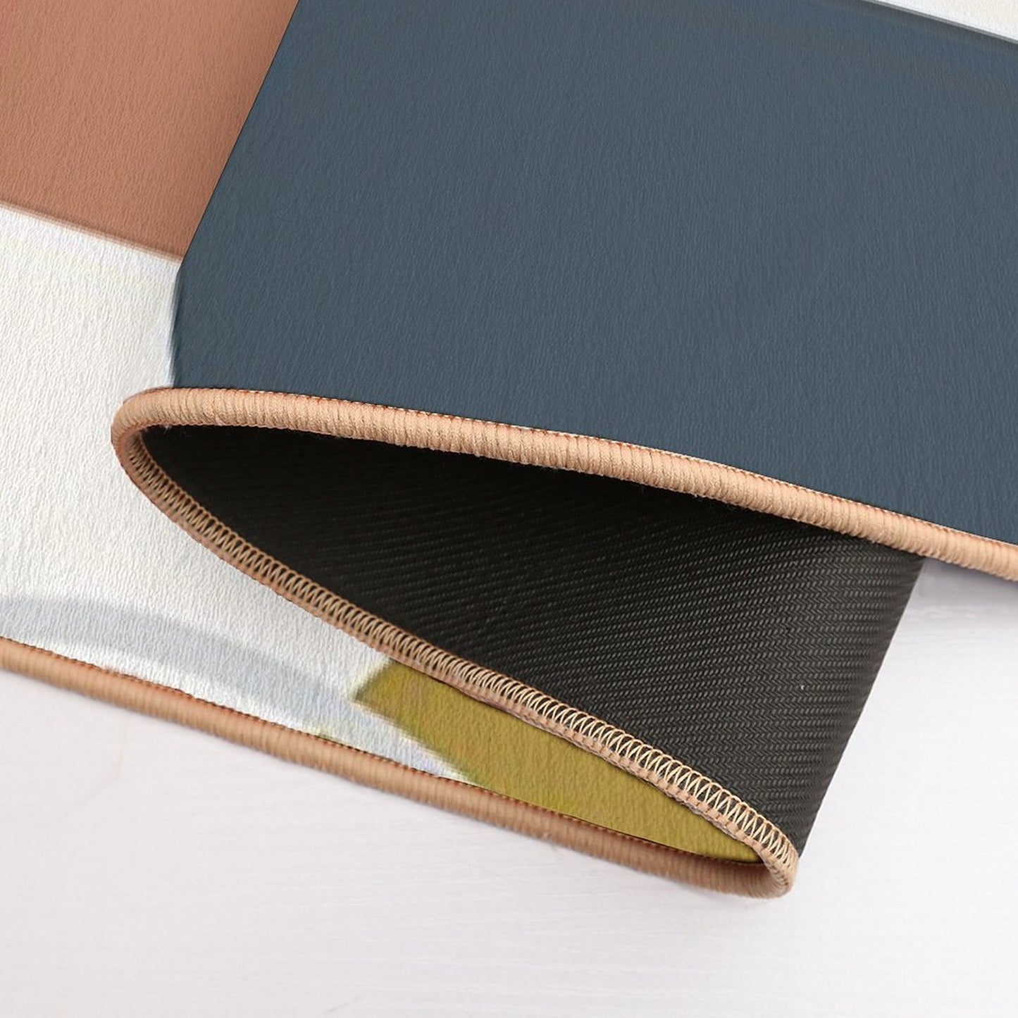 Mid Century Modern Geometric #redbubble #stickers #posters #artprint  Eco-Friendly Bath Mat