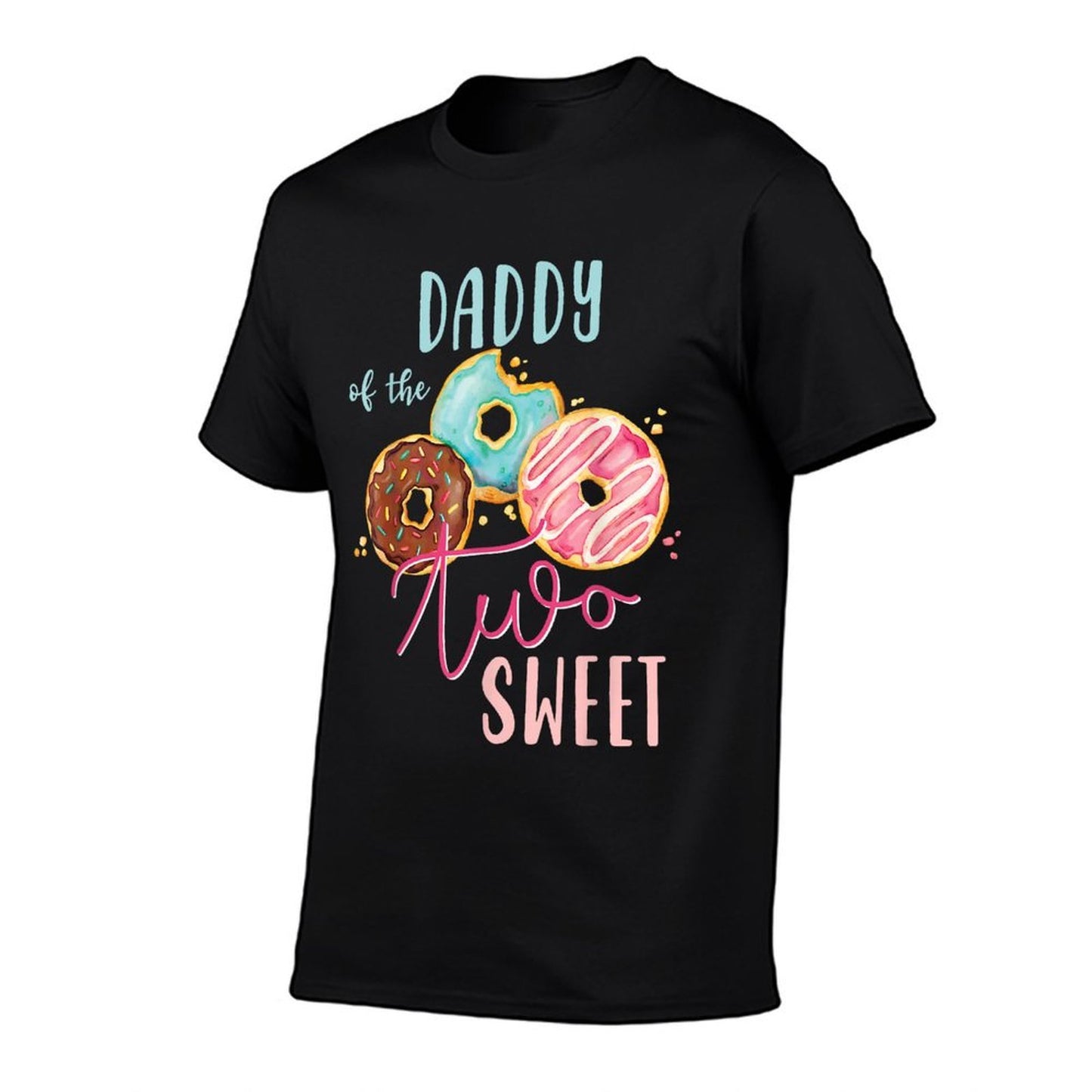 Daddy Sweet Two Donut Birthday Party Theme Girl  Vintage-inspired T-Shirt
