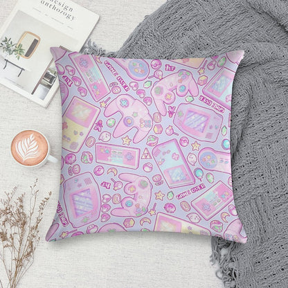 Game Over! Soft Shrink-Resistant Throw Pillow