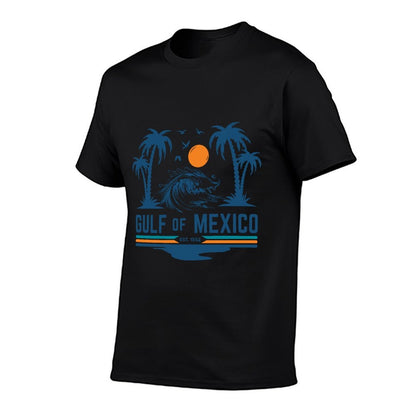 Funny Gulf of Mexico Gulf of USA America 2025  Summer-ready Fabric T-Shirt