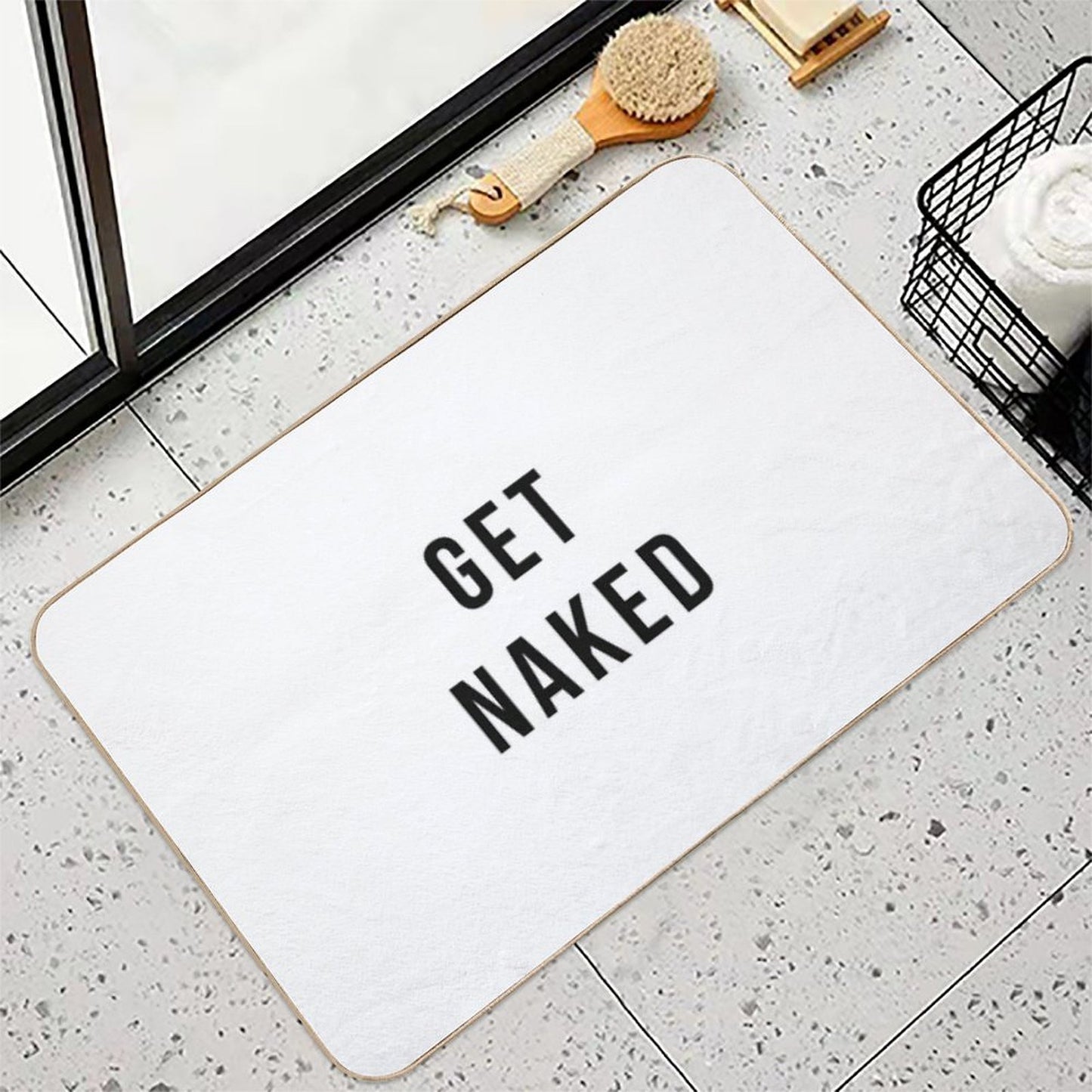 Get Naked  Stain-Proof Bath Mat