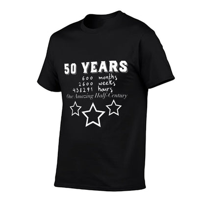 50th Birthday Gift  Trendy Pattern T-Shirt
