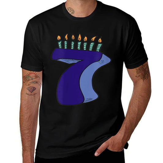 Funny 7 Year Old Birthday Seven Years Old  Versatile T-Shirt