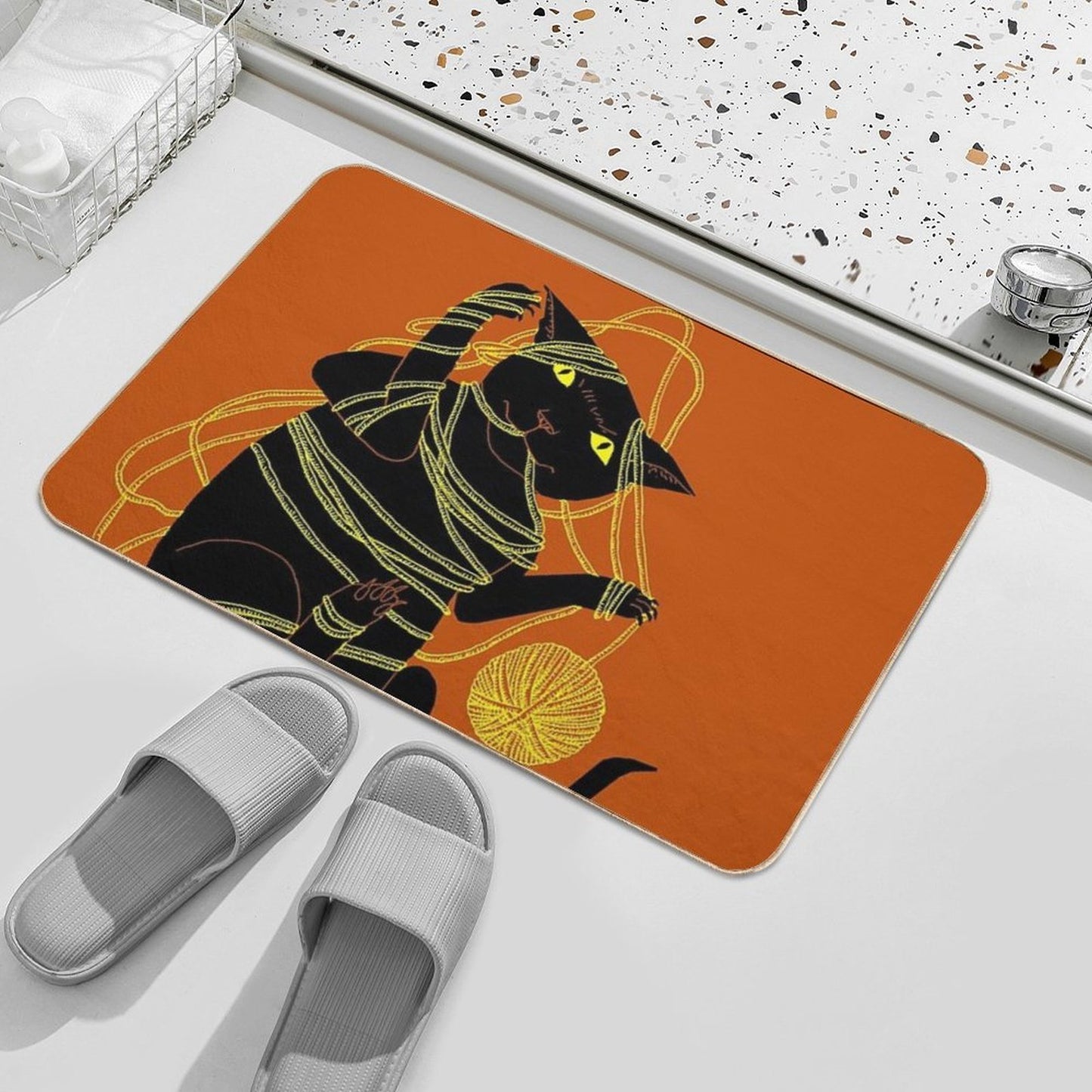 Crafty Cat Meant to Do That  Odorless Bath Mat