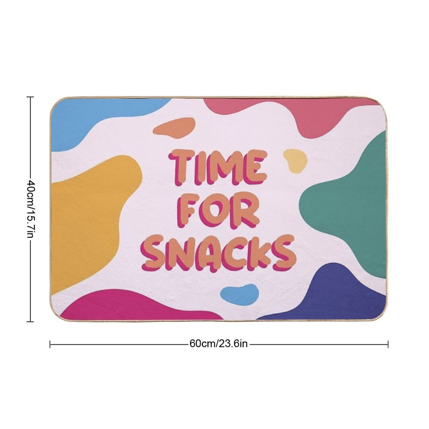 Time For Snacks!  Toxin-Free Bath Mat