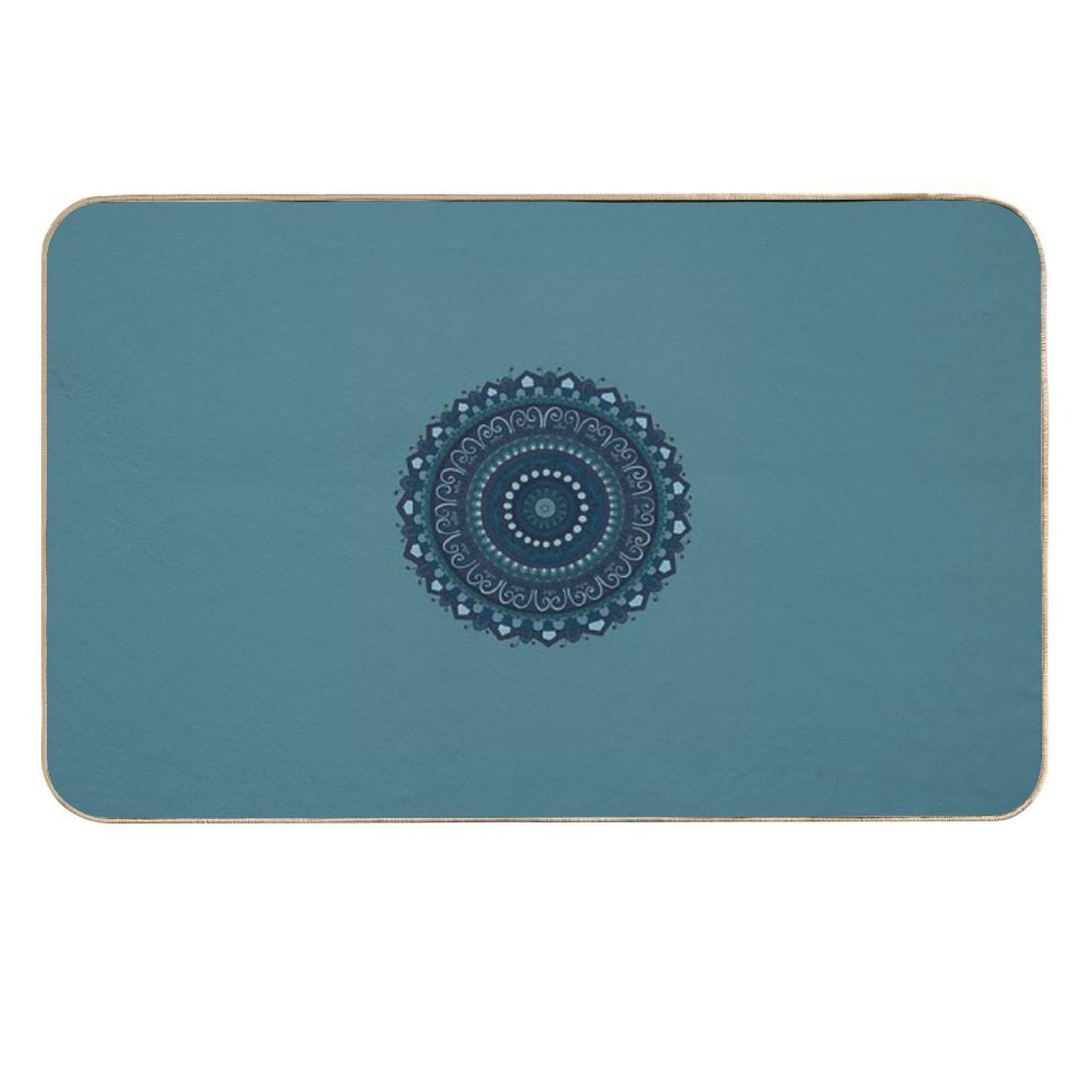 Mandala Art  Eco-Friendly Bath Mat