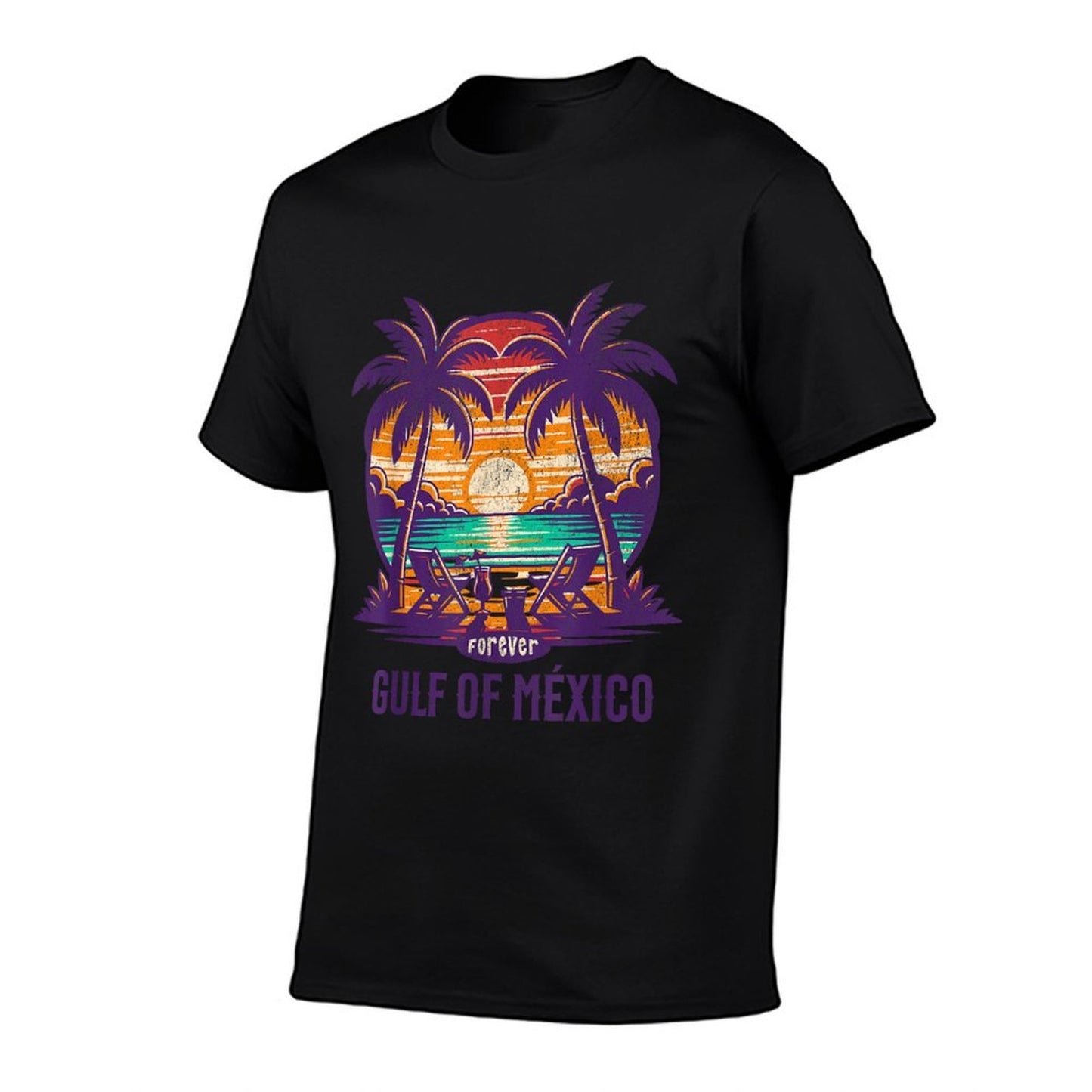 Cool Paradise Forever Gulf of Mexico - Orgullo Mexicano  Durable T-Shirt
