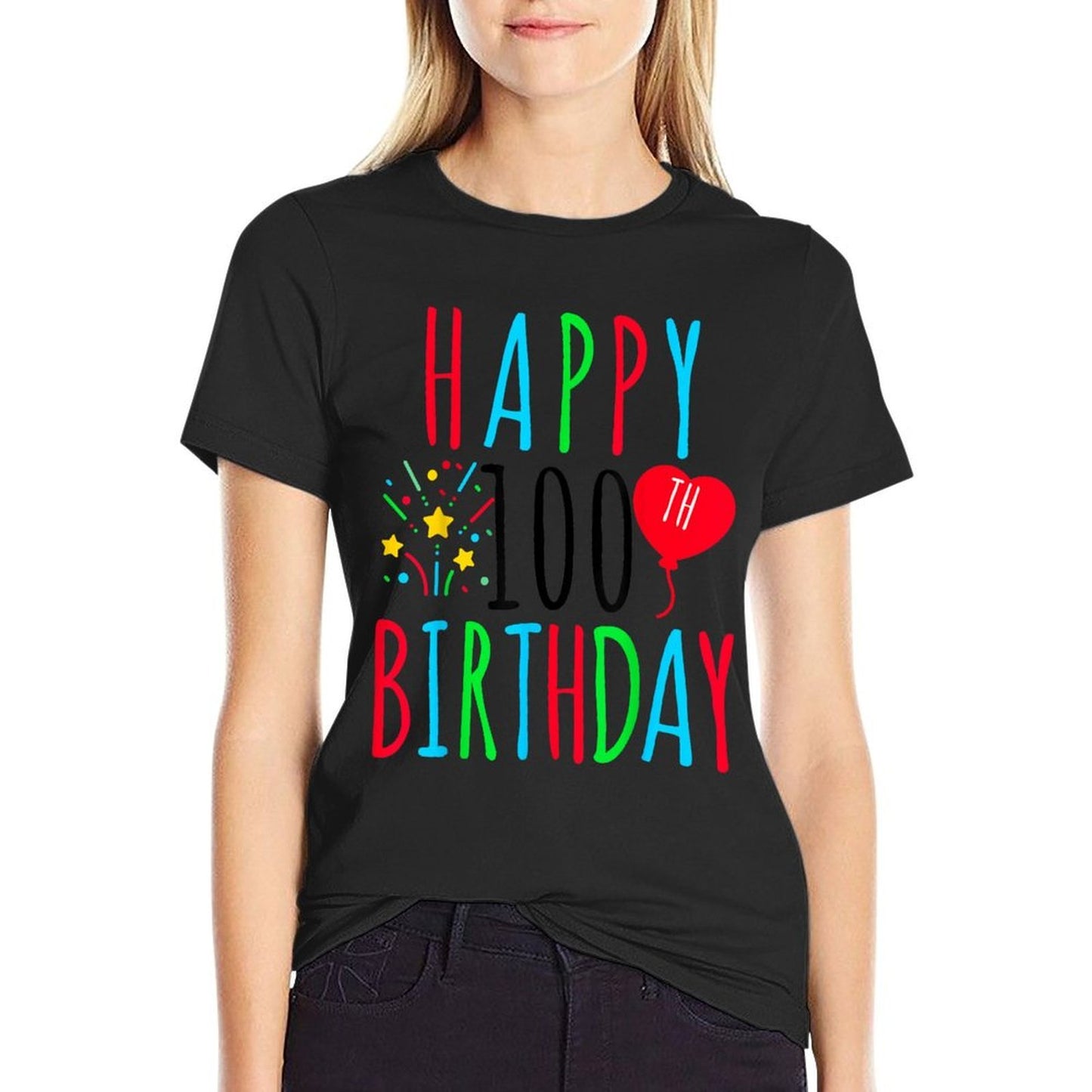 Birthday 100 Years Old 100th Birthday  Relaxed-fit T-Shirt
