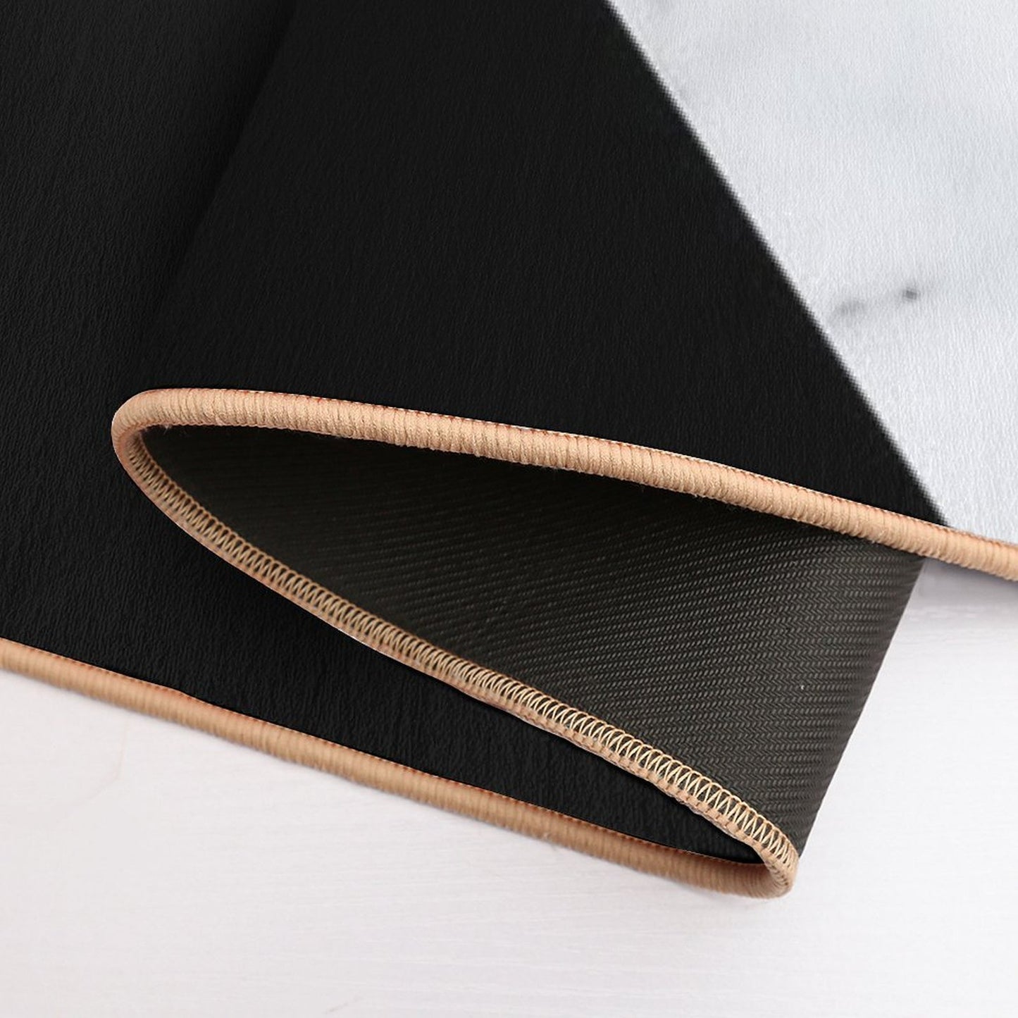 Get Naked Bathroom And Bedroom Quote, Black, Gold, Marble  Pet-Safe Bath Mat