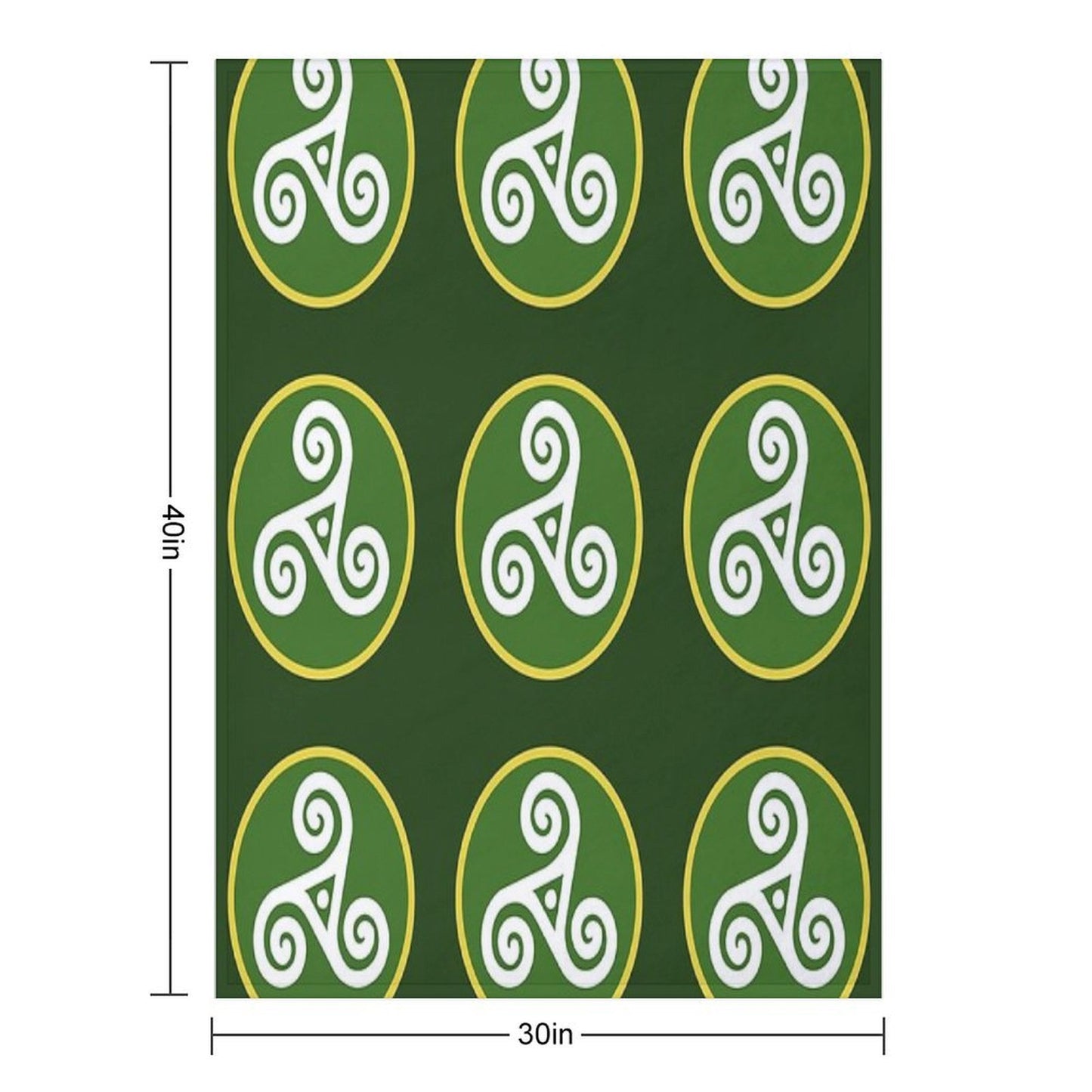 Civilizations Emblems - Celts Travel-friendly Throw Blanket