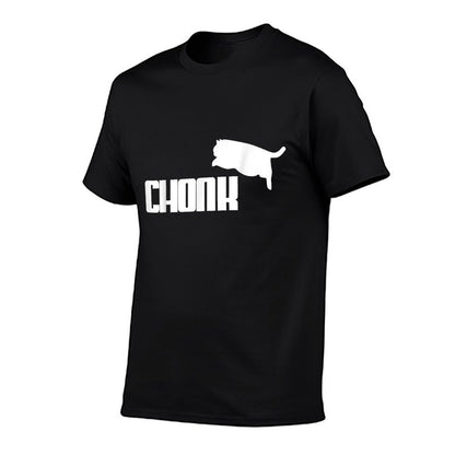 Chonk Cat Meme Funny  Quick-drying T-Shirt