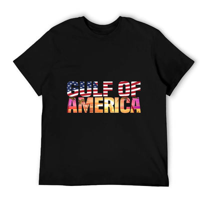 Retro Gulf Of USA America Flag Est 2025 Gulf Mexico Breathable T-Shirt