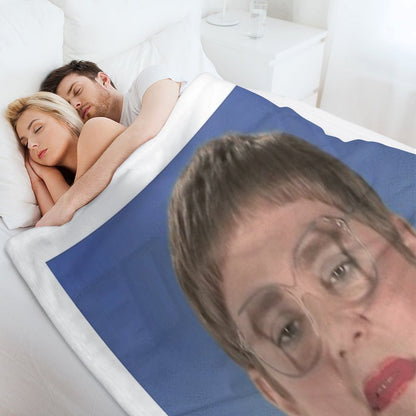 Tim And Eric News Shrink-resistant Throw Blanket