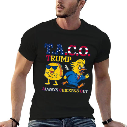 Trumps Always Chicken Out Taco America Vintage  Versatile T-Shirt