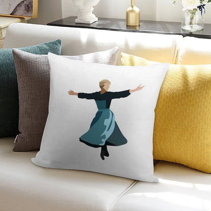 Sound of Music Soft Ultra-Soft Texture Throw Pillow