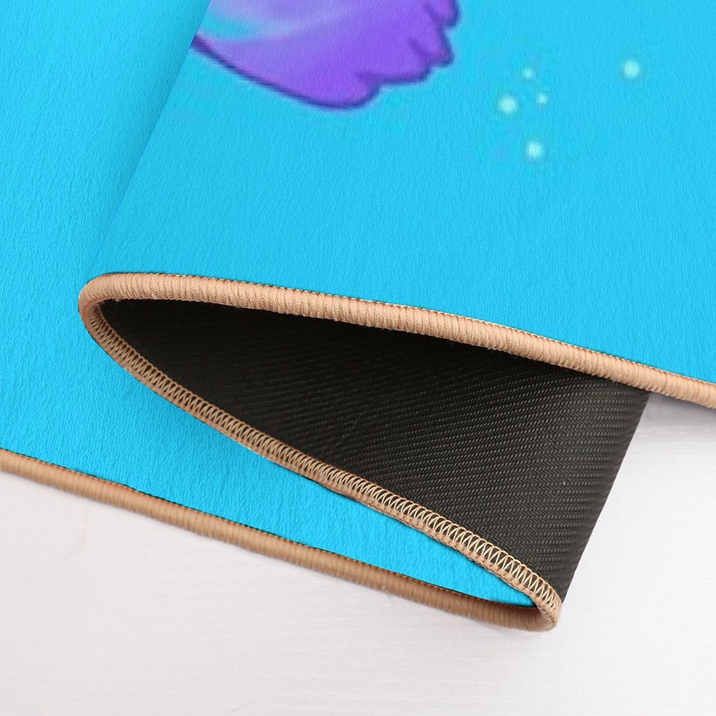 Some Days You Just Gotta Chill Purple Otter  Slip-Resistant Bath Mat