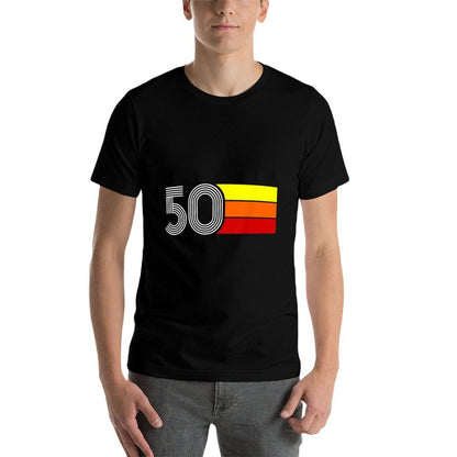 50th Birthday for Men Women - Retro 50  Classic T-Shirt