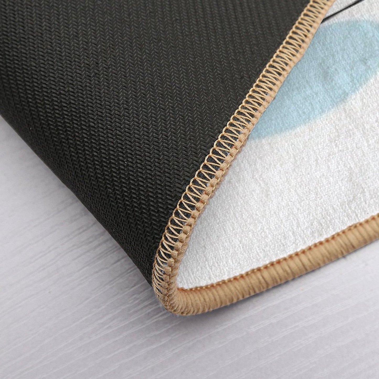 Pillow Summer Bathtub  Fade-Resistant Bath Mat