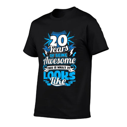 20th Birthdays - 20 Years Of Being Awesome  Lightweight T-Shirt