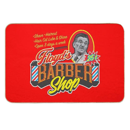 Floyd's Barbershop  Non-Slip Bath Mat