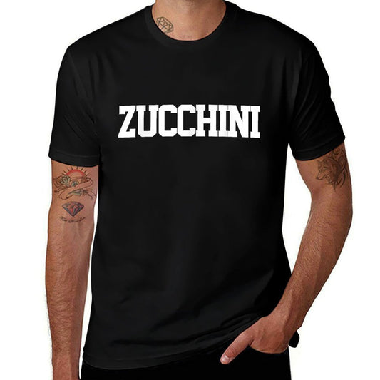 Zucchini Text For Zucchini Lovers.  Soft T-Shirt