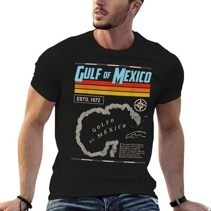 Gulf of Mexico 1672 Historic Map - Golfo De México  Affordable Price T-Shirt