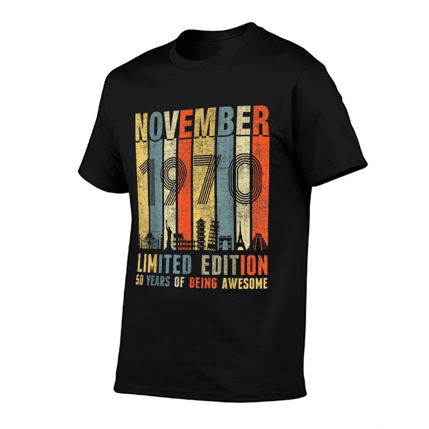 November 1970 Vintage Funny 50th Birthday Gift  Soft T-Shirt