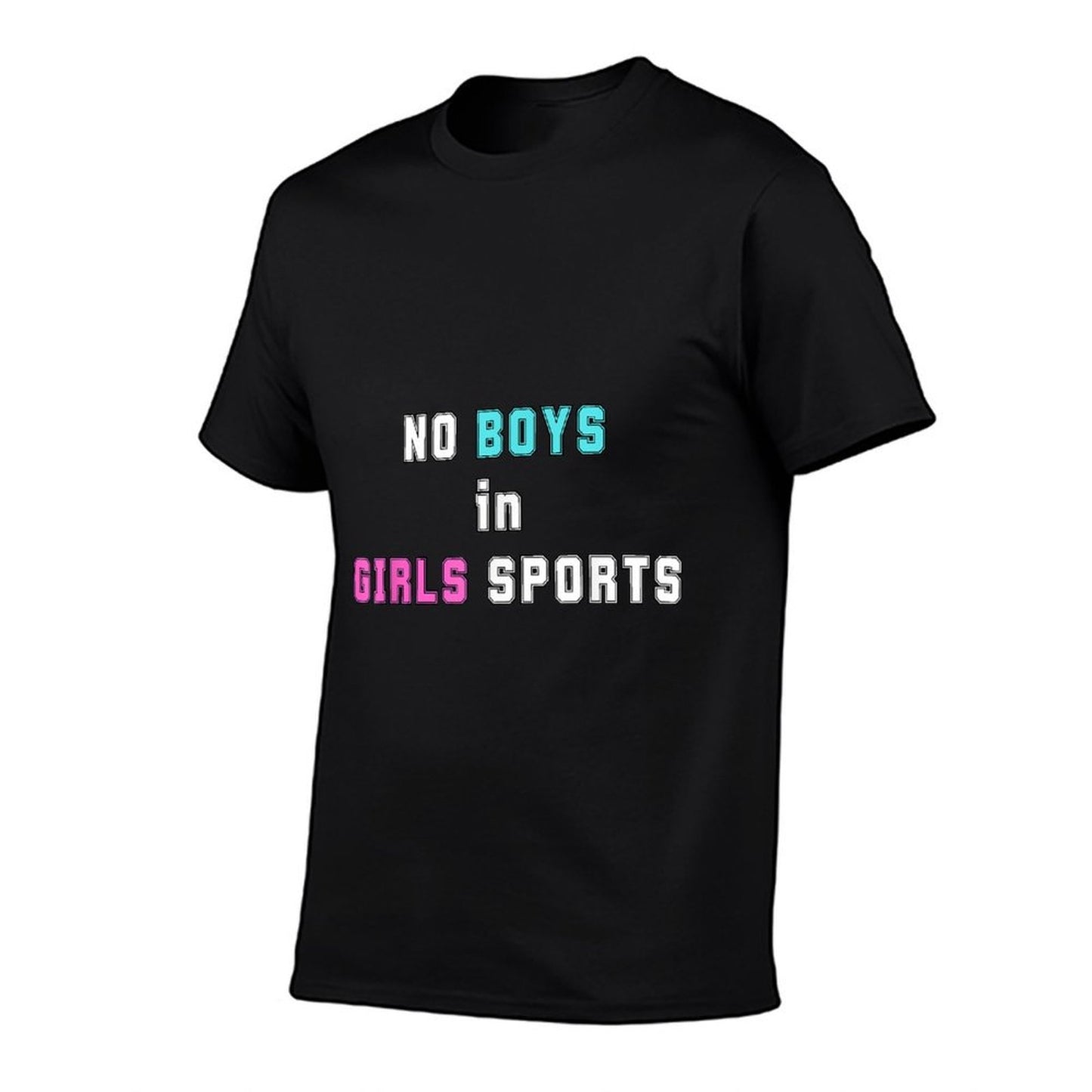 No Boys in Girls Sports  Wrinkle-resistant T-Shirt