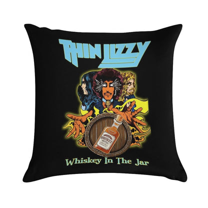Thins Liz.zy Whis.key In The Jarr Soft Ultra-Soft Texture Throw Pillow