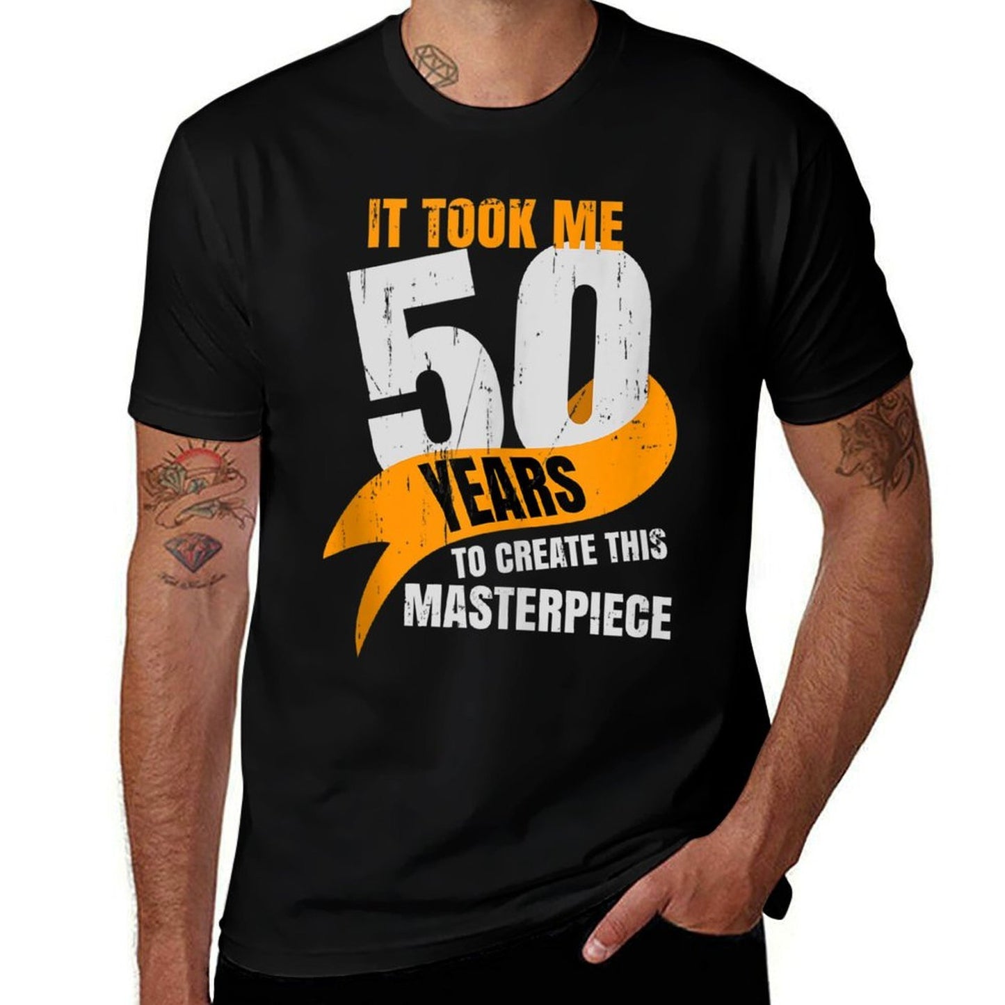 Hilarious 50th Birthday Idea Theme Party for Men  Affordable Price T-Shirt