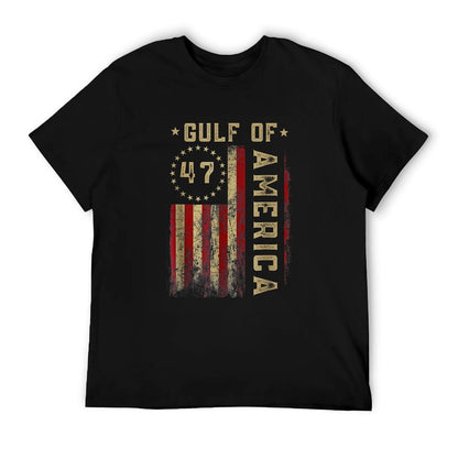 Gulf Of US America Flag Soft T-Shirt
