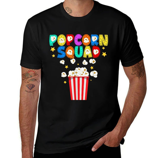 Popcorn Squad Movie Theater Lover Theatre Nerd  Durable T-Shirt